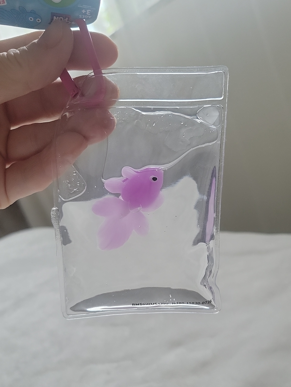 Squishy Goldfish In a bag
